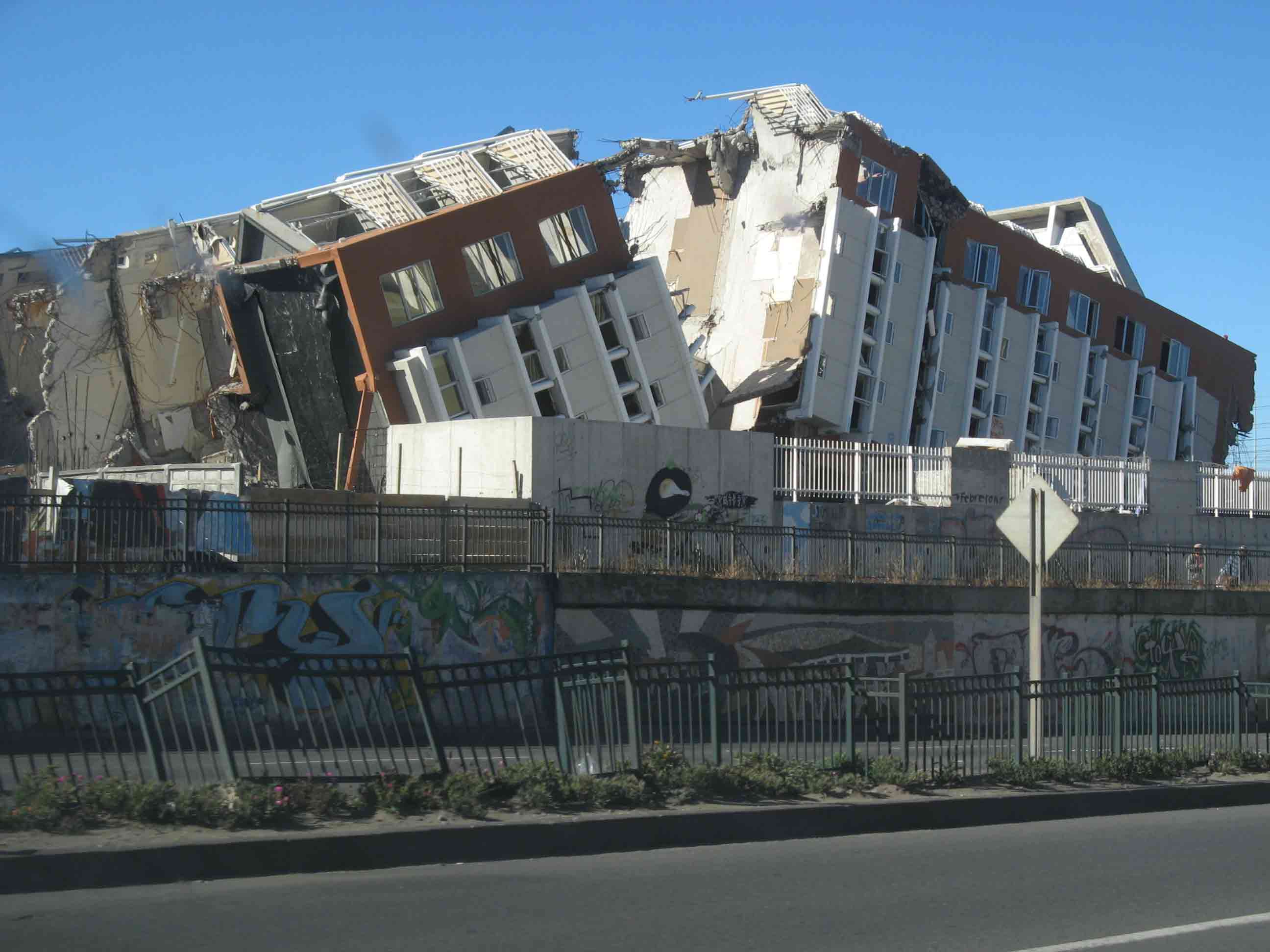 Christchurch 2015 - damage of 2011 EQ